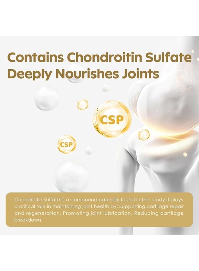 FUNRICH Glucosamine Chondroitin MSM 2100mg- Joint Support Supplement for Women and Men with MSM, Turmeric & Boswellia, for Cartilage, Joint Comfort and Flexibility - 90 Capsules - Image 2